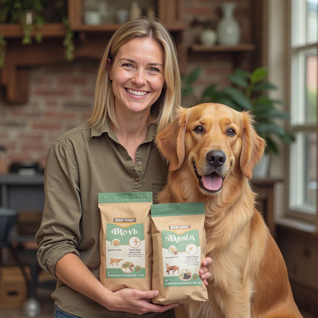 Happy Customer with Dog